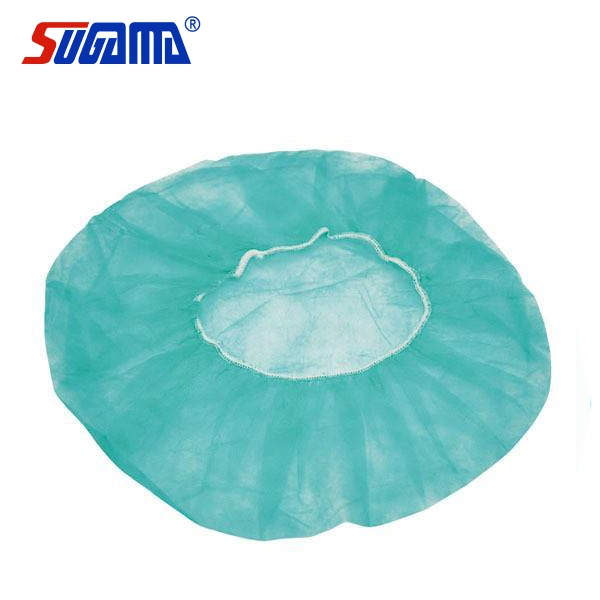 Non Woven Plastic Bath Shower Medical Disposable Bouffant Cap