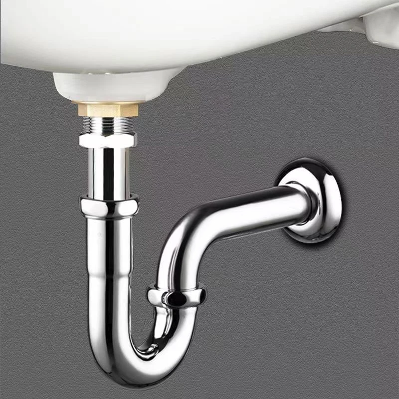 G1-1/4 Bathroom Accessories Brass Waste Bottle Trap 32mm Pipe Extendable Drain Gold Bottle Trap Chrome Siphon for Bathroom