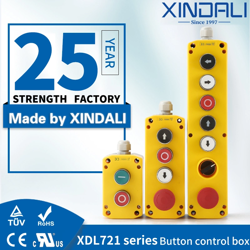 Xdl821-Jb271p Fernbedienungdrucktastenbox Pilztastensteuerung Feld