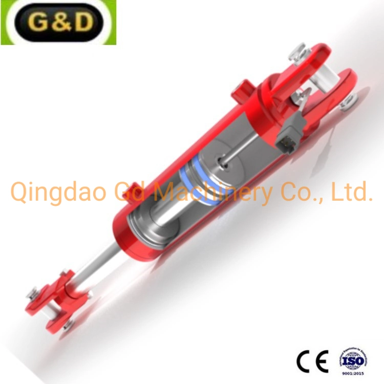 Location Sensor Mounted Hydraulic Piston RAM for Industry Equipments