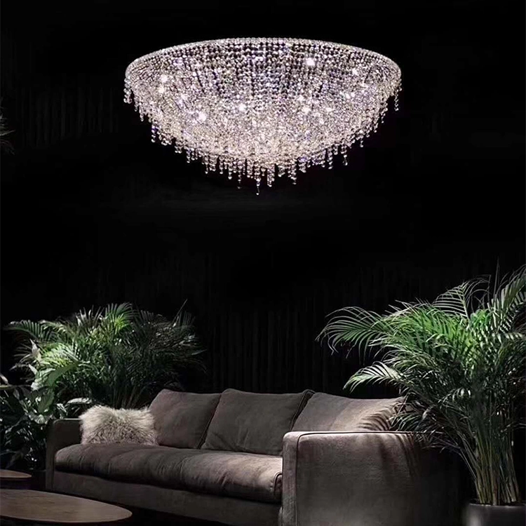 Crystal Nordic Designer Luxury Pendant Lamp Modern Glass Chandelier