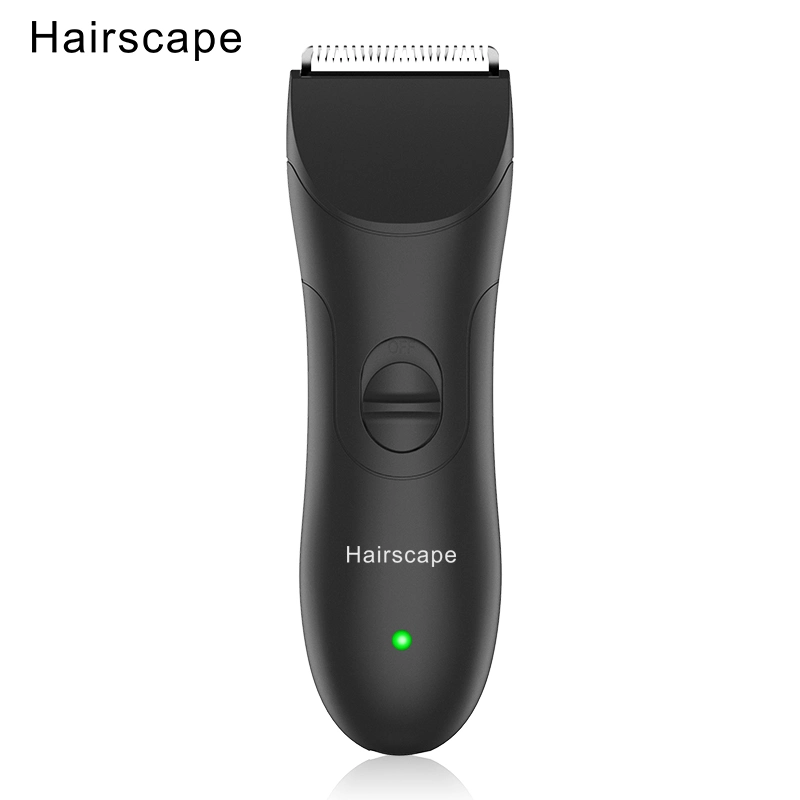 Wasserdichte Elektrische Hairscape Leistenhaar Rasier Maschine Wiederaufladbare Professionelle Körper Haarschneider für den Menschen