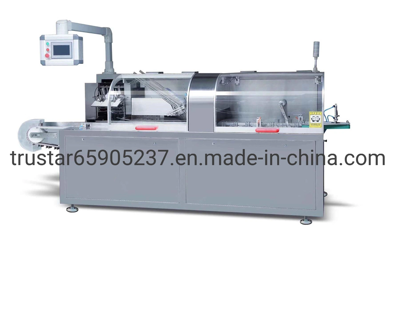 Automatic Round Bottle Small Box Pharmaceutical Packing Machine Cartoning Machine