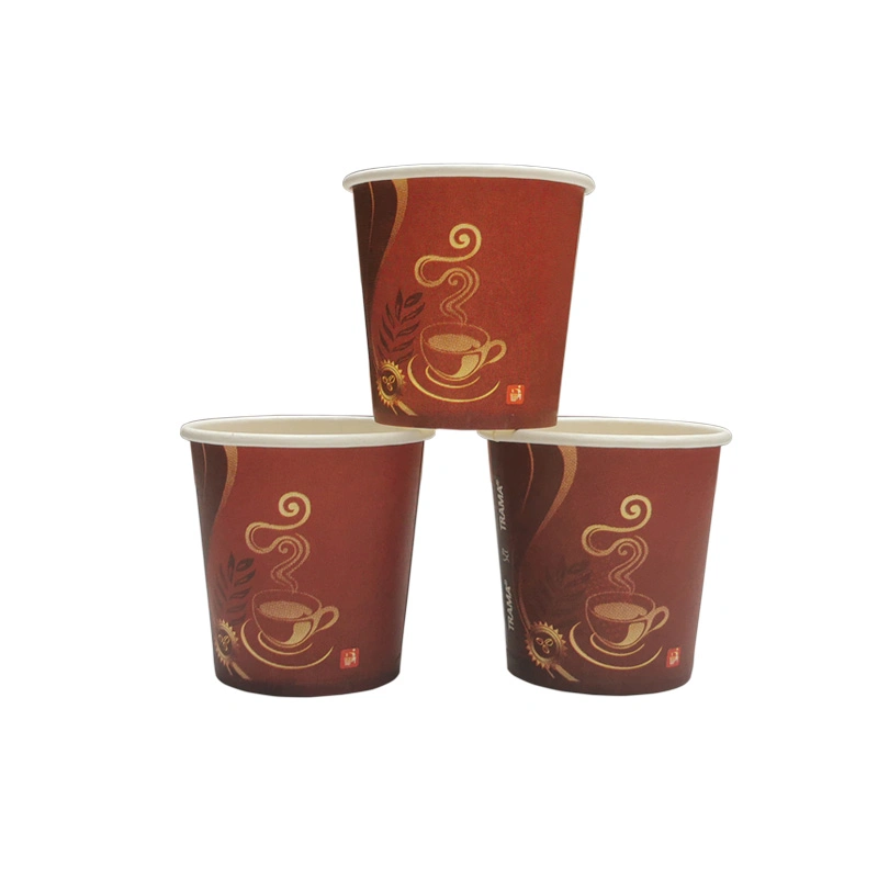 China Supplier Disposable Paper Coffee Cups 2.5oz-16oz Custom Printed