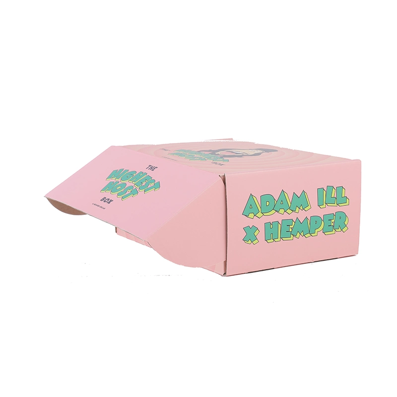 Custom Color Printing Corrugated Box for Rap Cap