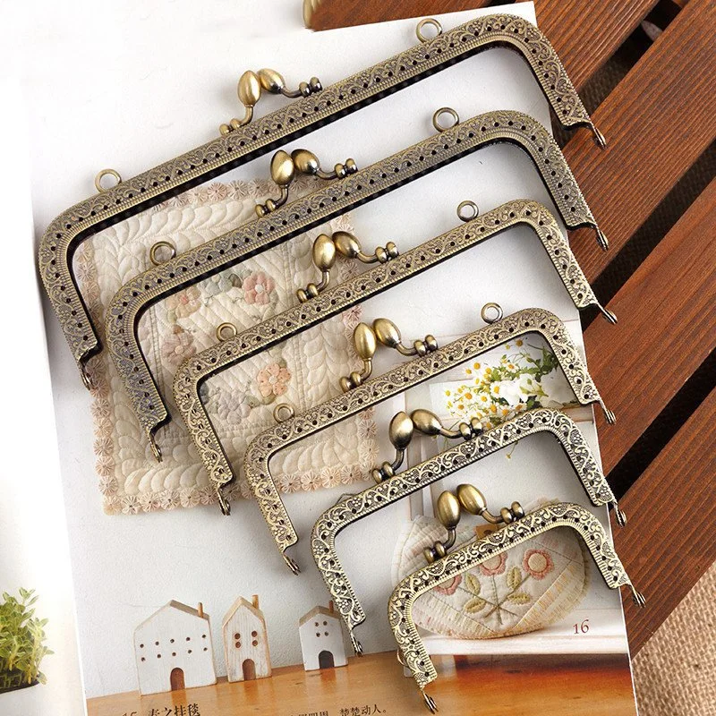 Hot Selling DIY Bag Accessories Metal Purse Frame for Women Handbag Clasp Frame