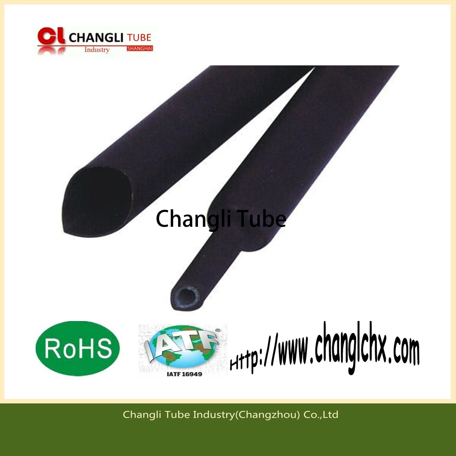 Flame-Retardant Dual Wall Heat Shrinkable Tube with Adhesive