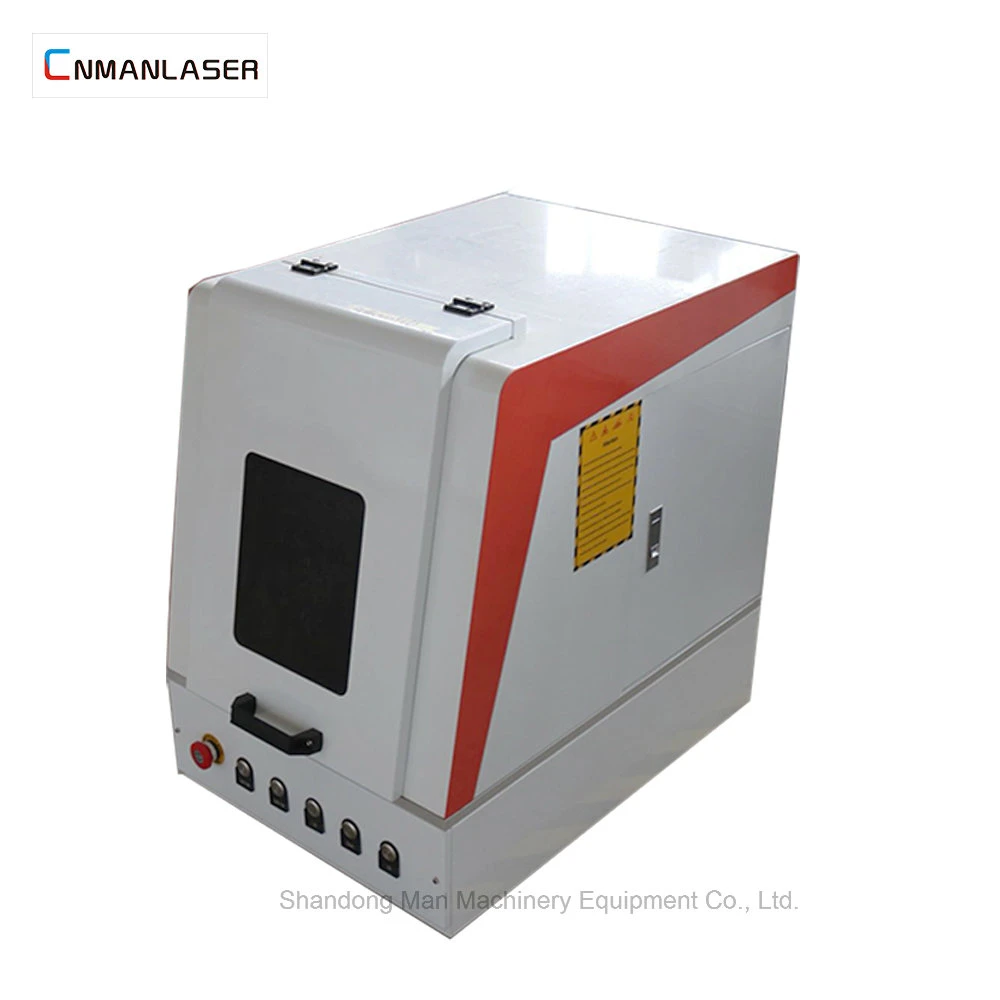 Enclosed Type Fiber Laser Marking Machine for Mobile Phones Parts