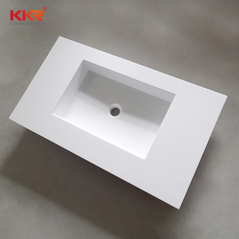 Cabinet Basin Stone Resin Bathroom Sinks Countertop