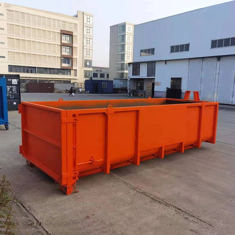 Construction Waste Bins Hooklift Bin Roll off Dumpster Container