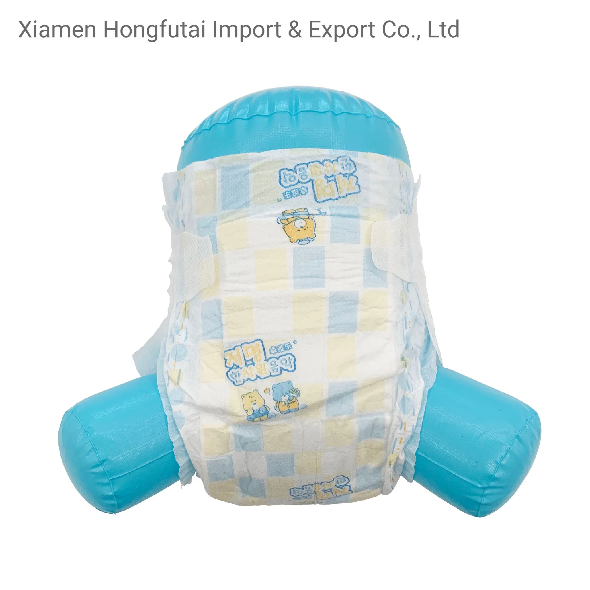 Soft Wholesale/Supplier Grade B Stocklot Baby Diapers Custom Disposable Baby Diapers