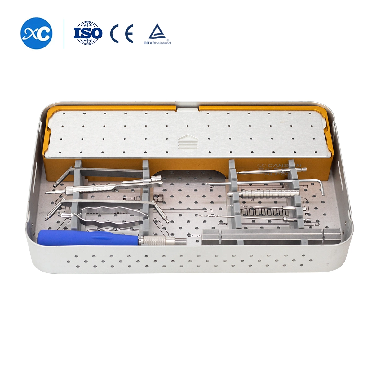 Animal Titanium Veterinary Implant Alps System Prcl Locking Plate for Vet Orthopedic Surgery