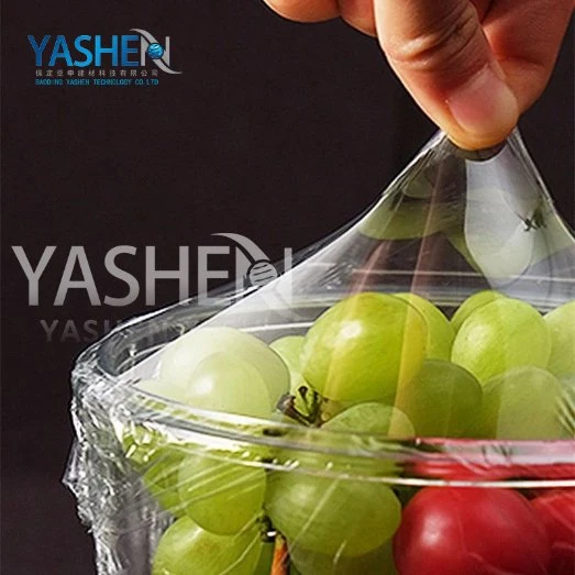 Food Grade Plastic Packaging Self Adhesive Vinyl Customized PVC Cling Film