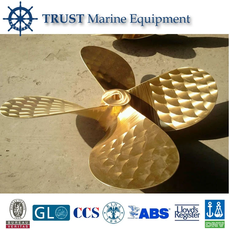 OEM High quality/High cost performance 5 Blade Bronze Propeller for Boat