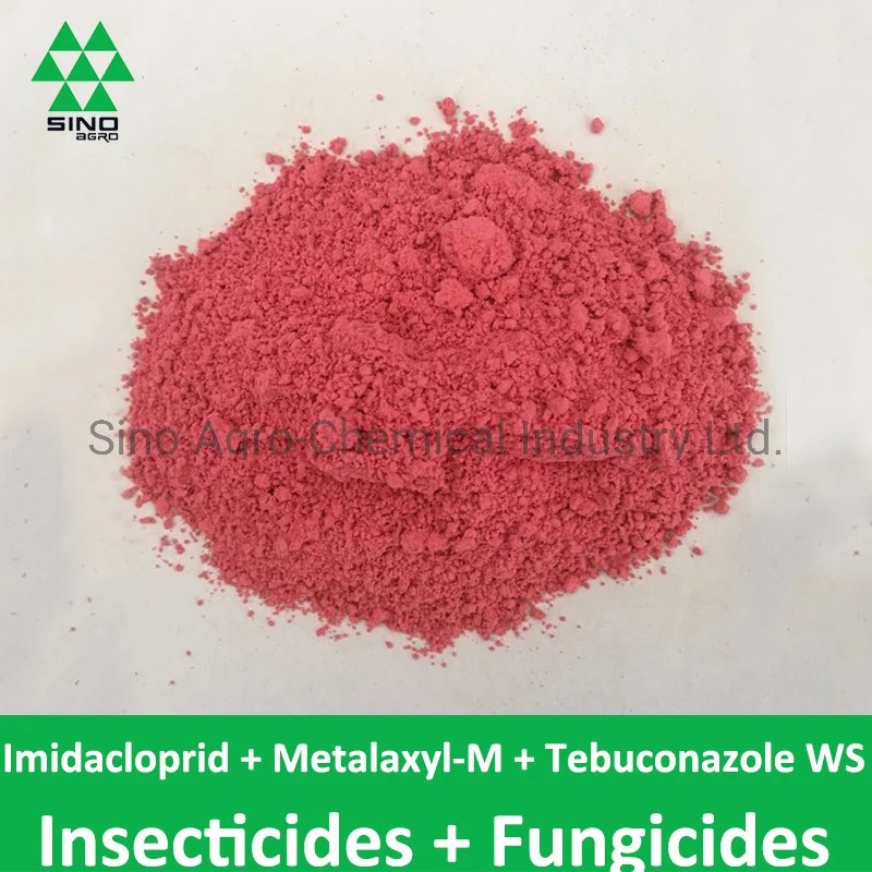 Imidacloprid 20% + metalaxil-M 20% + tebuconazol 2% WS of Insecticidas pesticidas