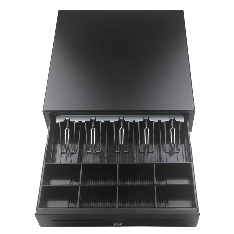 Metal POS Cash Drawer; Cash Register Drawer; Cash Box; 4b/5b; 4c/5c/6c/8c; Rj11/ Rj12, 12V/ 24V;