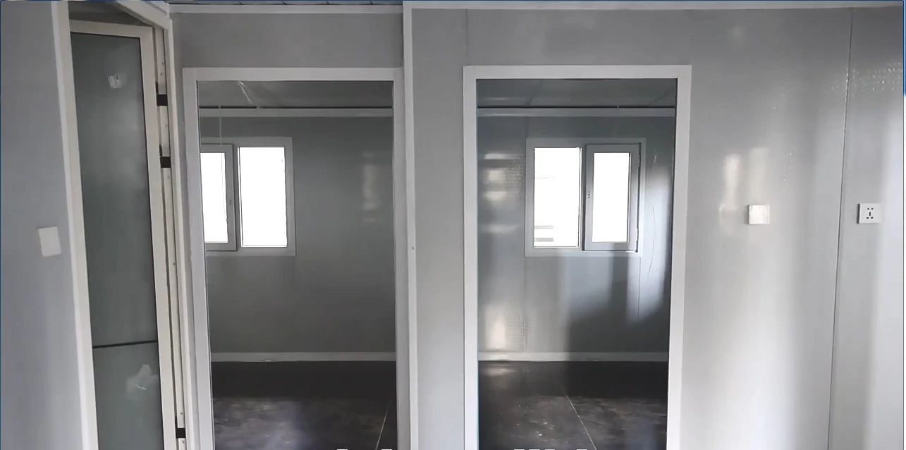 Solides isoliertes Container Haus zum Verkauf 4 Schlafzimmer 2 Geschichte Container Haus Küche Badezimmer Modular Container Haus Prefab Häuser Container Haus