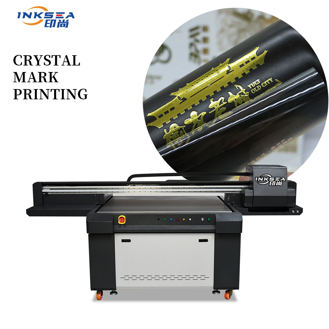 1390 Weak Solvent Flatbed Printer G5 G6 Head Industrial Grade Printer for Glass PVC Acrylic Acrylic Phone Case