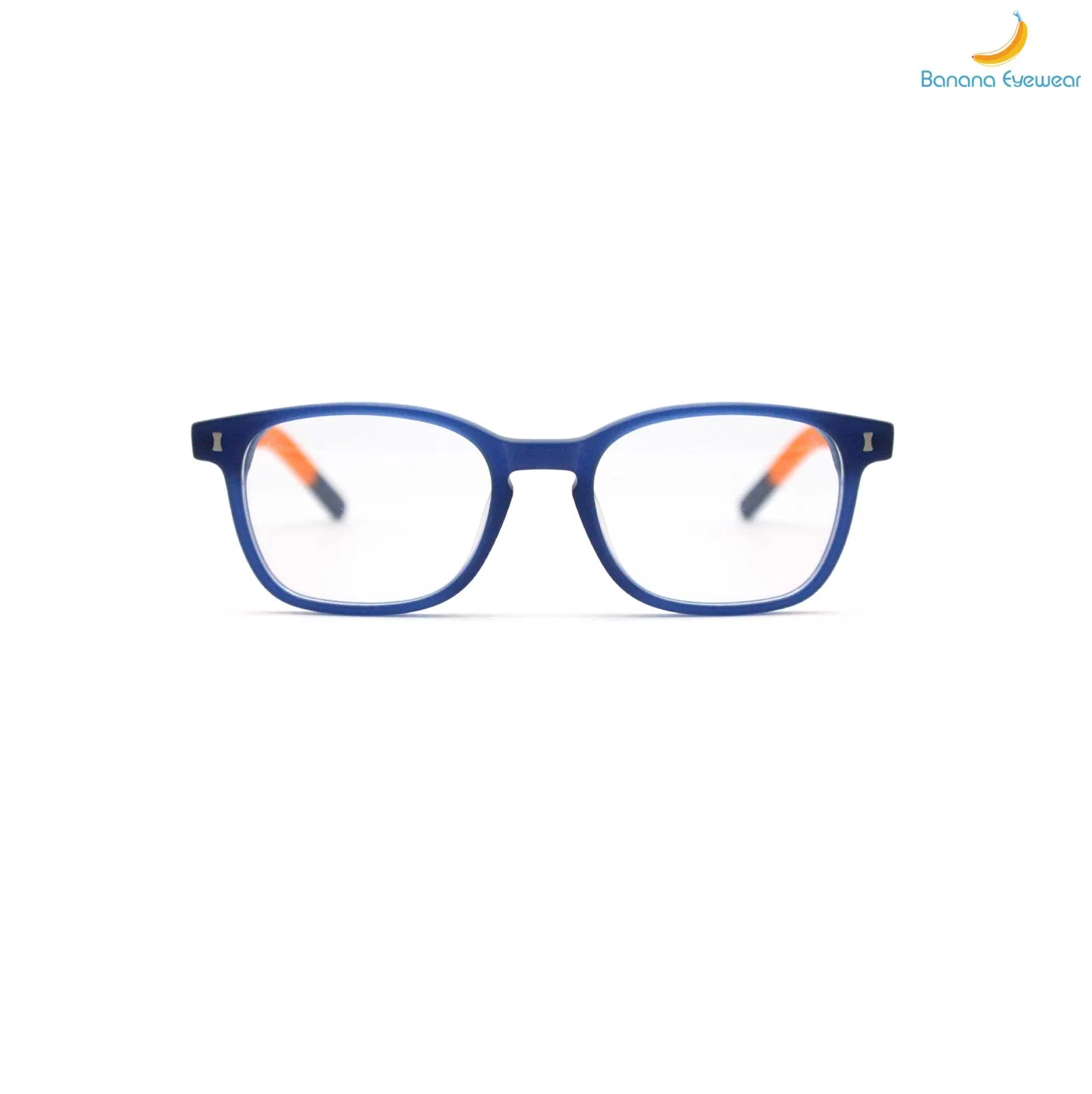 Classic Unisex Acetate Frame with Lamination End Tips Optical Eyeglass