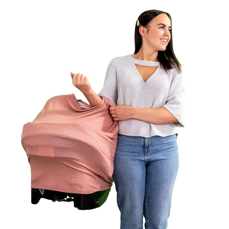 Nursing Cover Car Seat Canopy for Babies Multi-Use Breastfeeding Covers Nursing Scarf