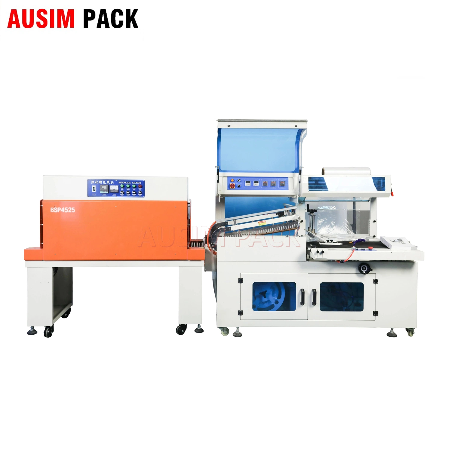 Automatic Brake Pad Shrink Packing Machine POF Shrink Machine Wrapping Machine