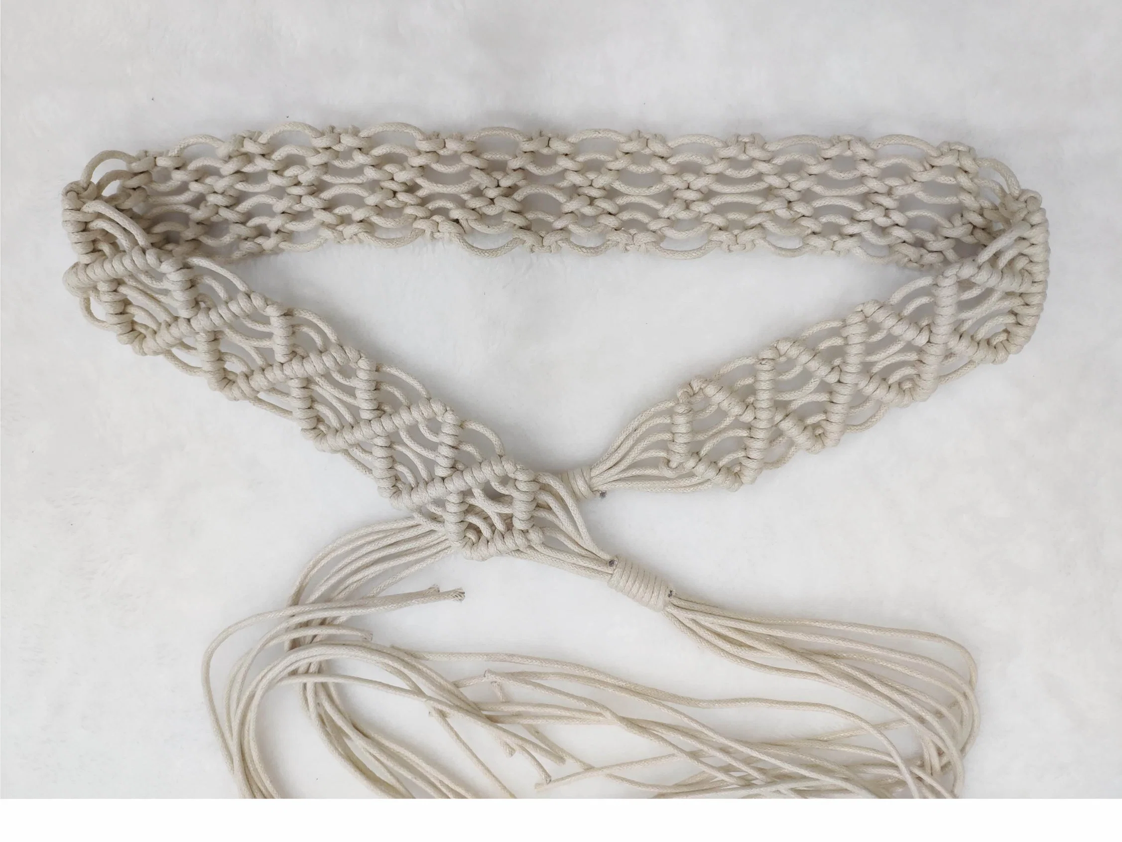 China Fashion Hand Braided Belt Decorative Accessories for Clothes