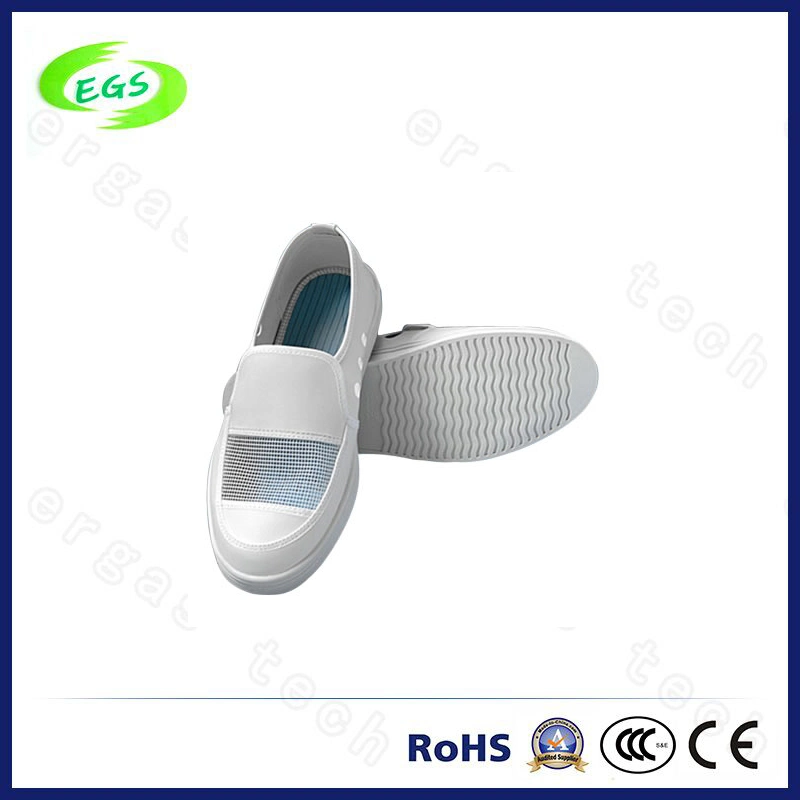 Белую PU ячеистой "чистом" производстве обуви от электростатического разряда