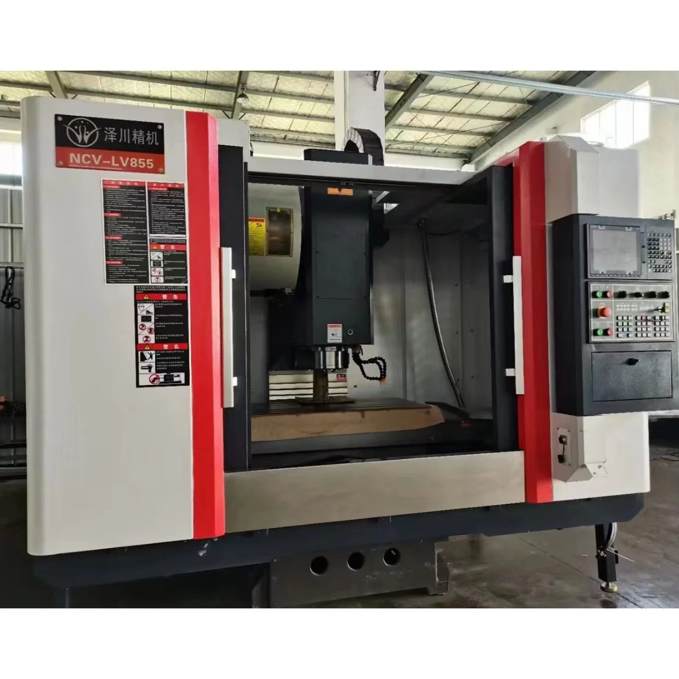 Zechuan fresado de alta velocidad Centro de Mecanizado Vertical CNC con vía lineal