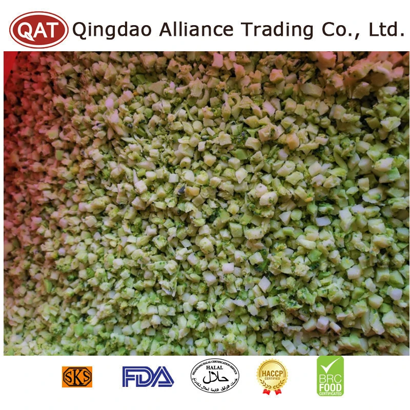 Vegetais congelados de grande valor Organic Green Broccoli IQF picking Broccoli Para grossista Foodservice