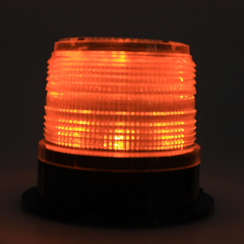 Wholesale/Supplier LED Solar Strobe Lamp Red Amber LED Warning Flashing Beacon Lighting Traffic Roadside Emergency Safety Strobe Warning Light with Magnetic