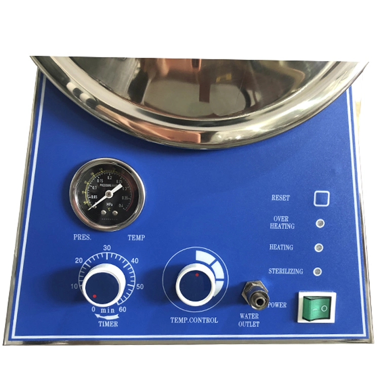 16L/24L Medical mesa escritorio esterilizador Autoclave de vapor