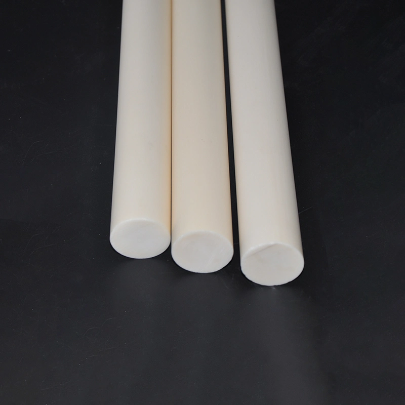 High Wear Resistance C799 99% Alumina Ceramic Rod in Industry 1600 Degree High Temperature Resistance