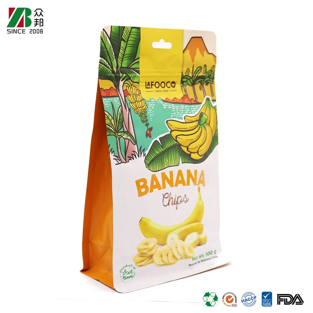 Food Grade Recyclable Mylar Plastic Packaging Bag for Coffee Rice Nut Packaging