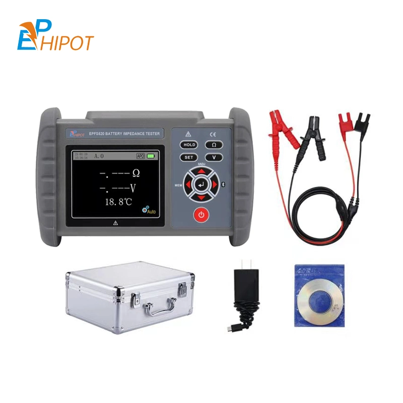 Battery Impedance Test Equipment on-Line Testing with Pass/Warning/Fail Calculations