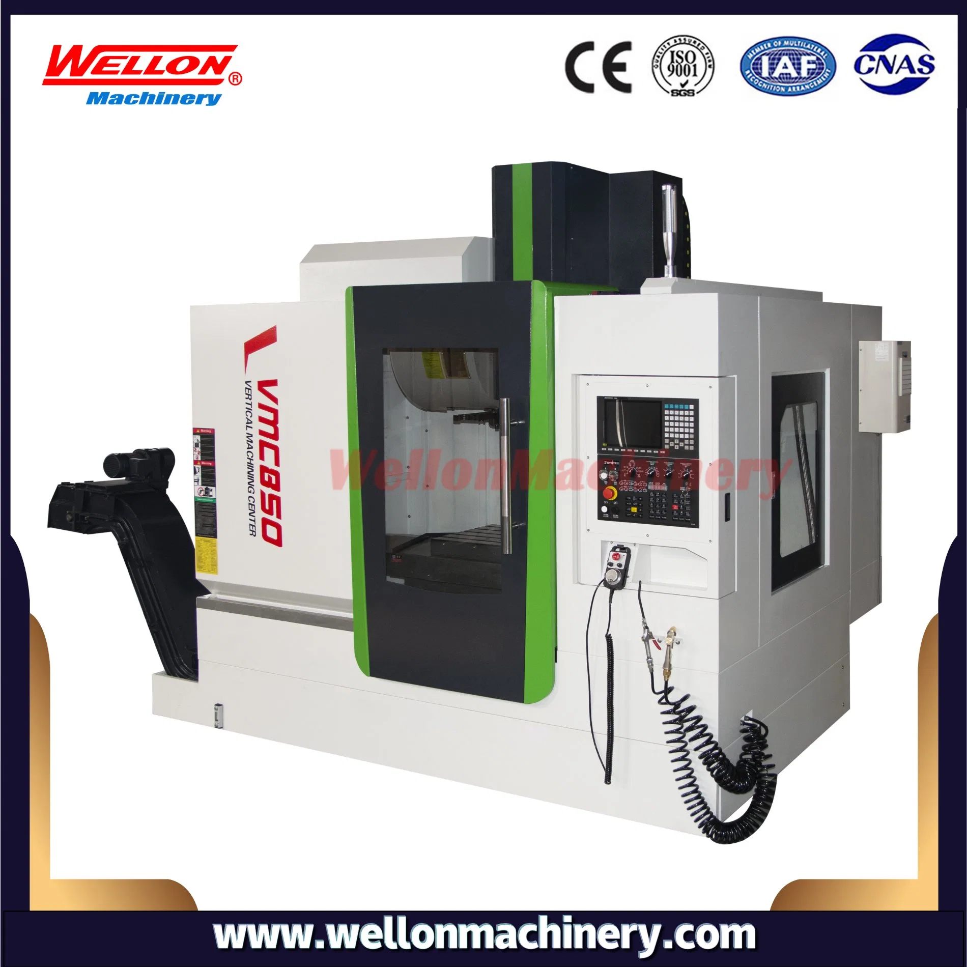 المصنع المركز الرأسي للتحكم الآلي بالماكينات Vmc850 CNC أدوات ماكينة التفريز