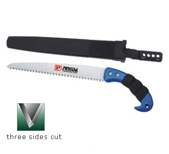 300mm Pruning Saw with Sheath 65mn Steel