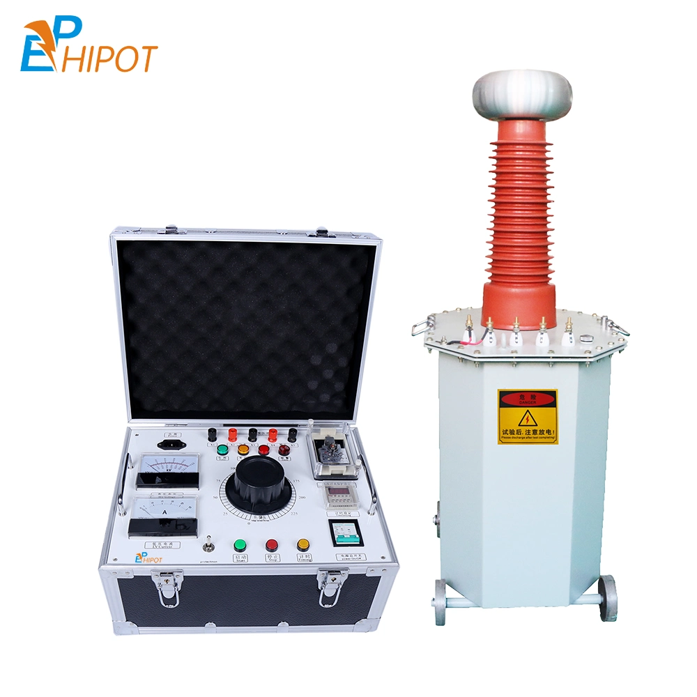 High Voltage Electrostatic Generator 100mA 50kvac 70kvdc Power Frequency Hv Source for Mask Electrostatic Workshop Dust Removal Testing Transformer