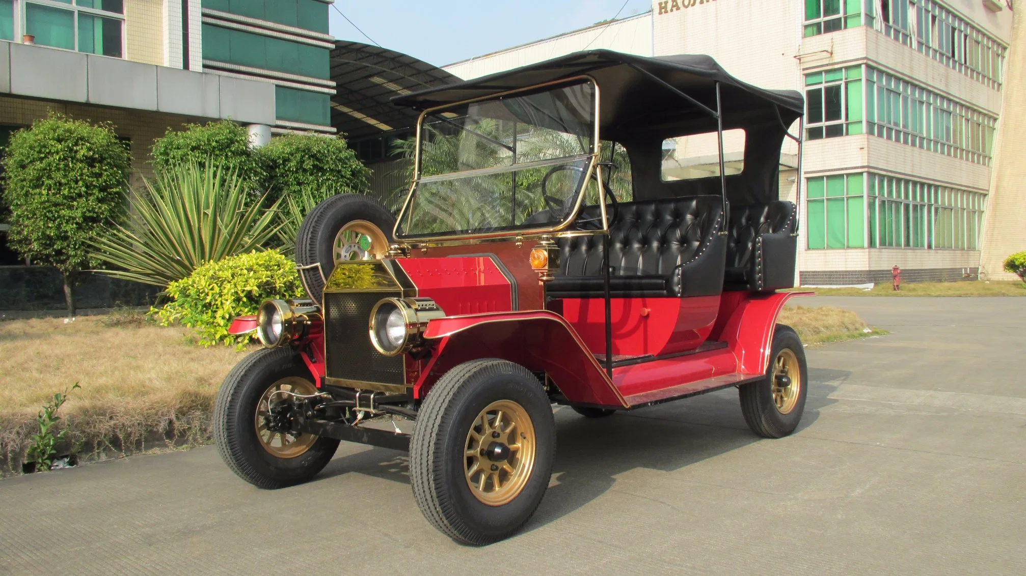 Aprobación CE 48V Modelo T Clásico de Carro de Golf Eléctrico Antiguo