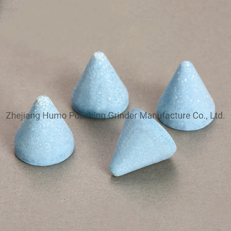 Cone Shape Abrasive Plastic Tumbling Media Finishing Media Polishing Media Abrasives