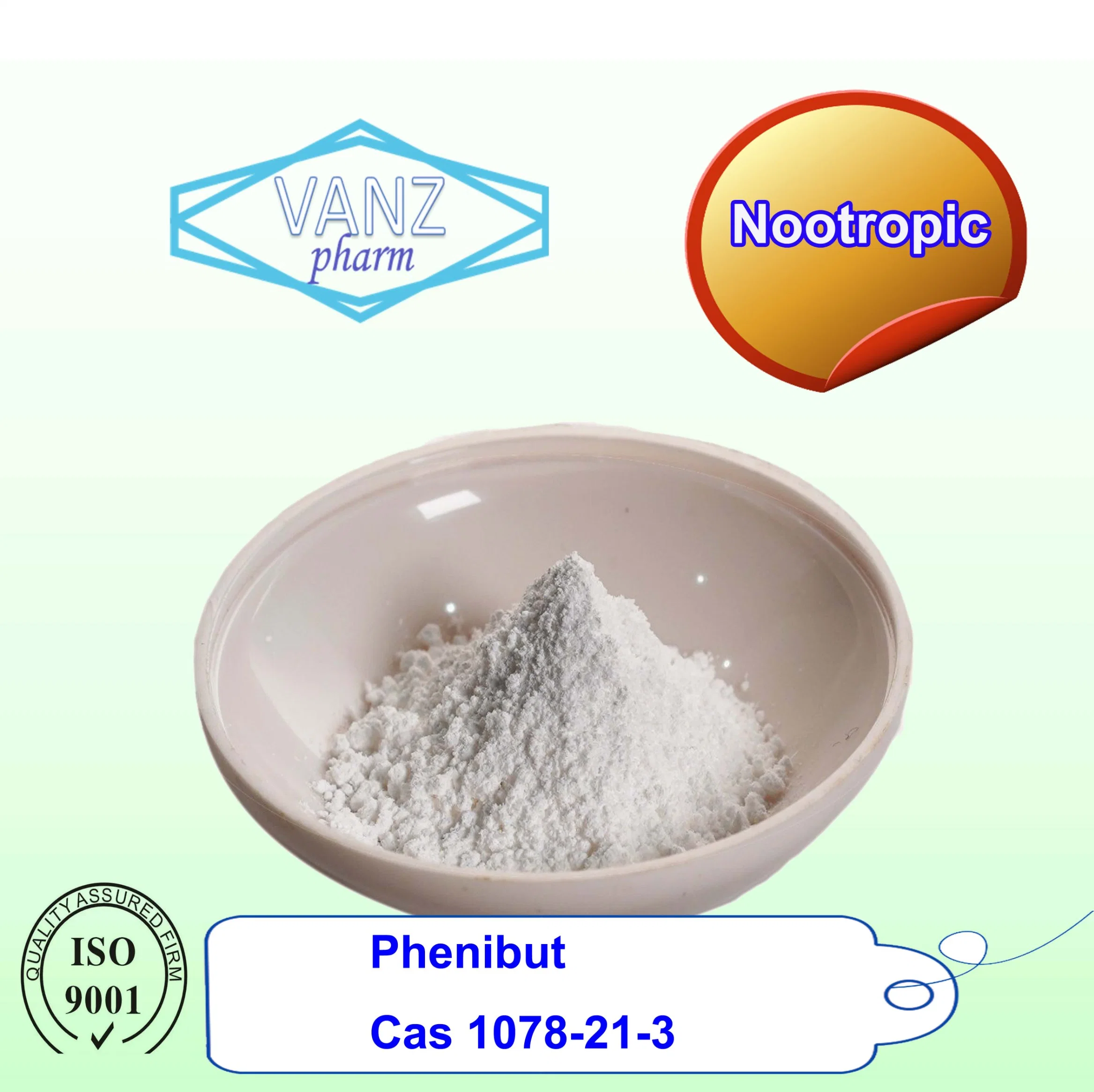 Необработанные порошок Phenibut Nootropics /Phenibut HCl 3060-41-1 с внутреннего судоходства в США и Великобритании и Австралии/Германия и Швеция