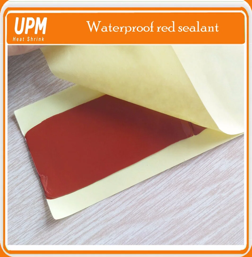 Waterproof Red Color Moisture Mastic Sealant Tape in Roll or Customized Pieces