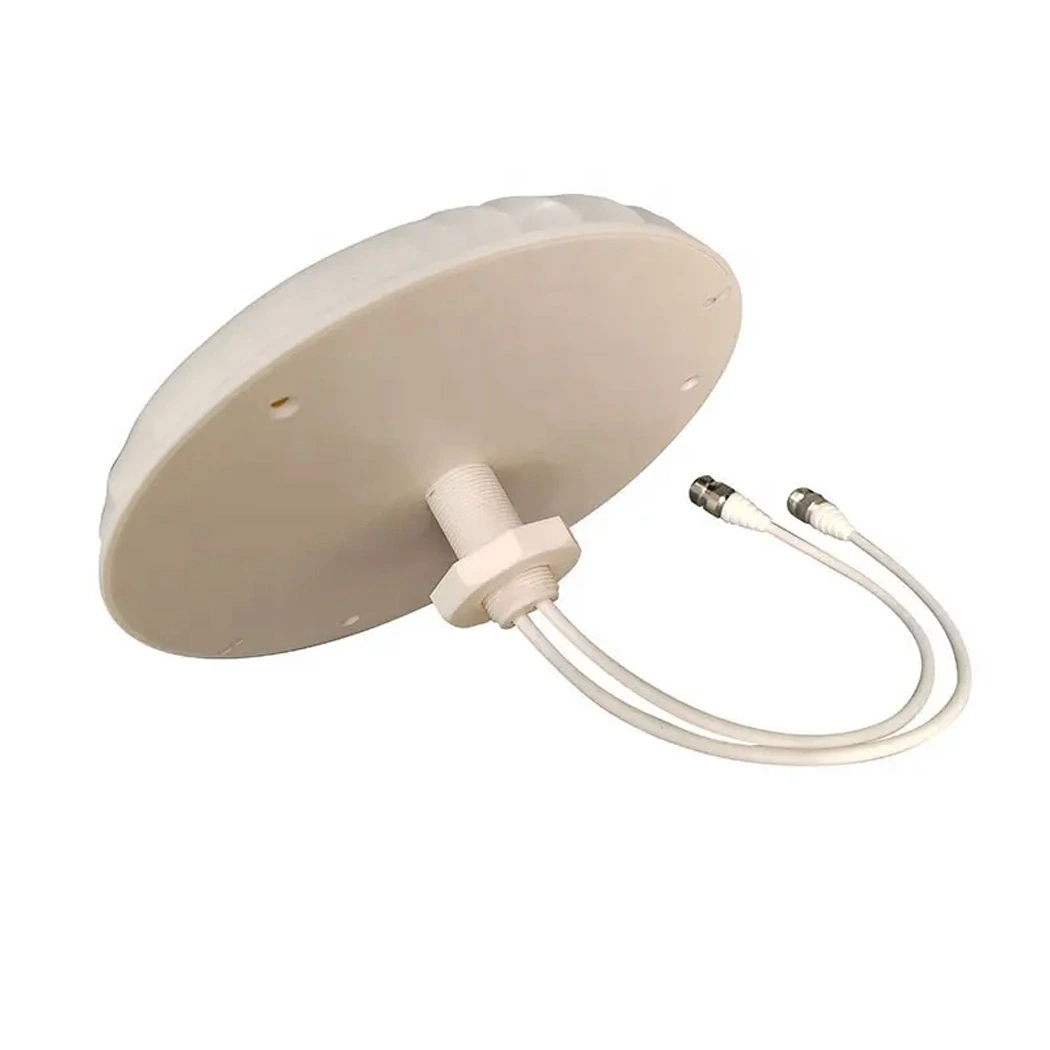 F260X30mm Actory Price Indoor GSM 4G LTE Dual Polarization Omni Ceiling Antenna for Mobile Signal Booster