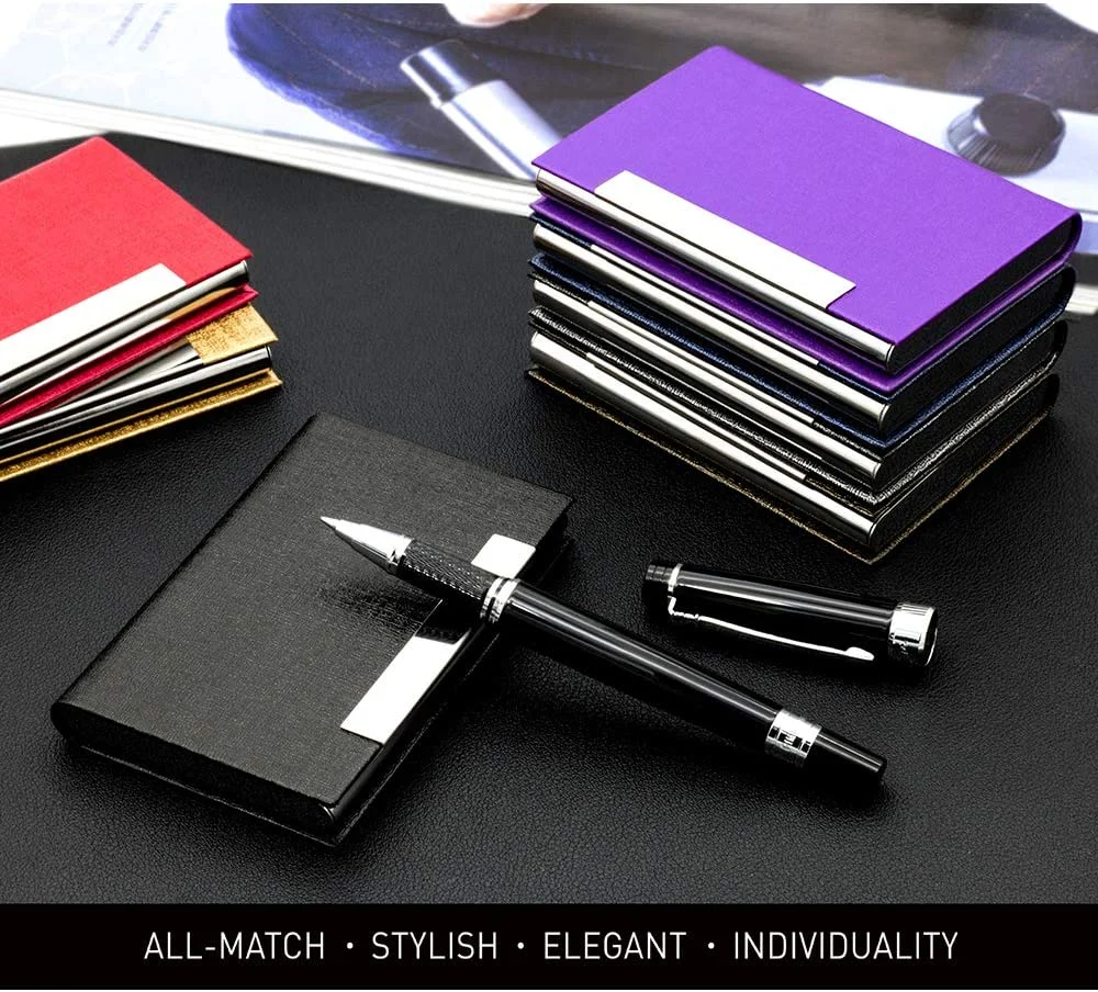 Wholesale/Supplier Metal Aluminum Leather PVC 3D Credit RFID Card Holder Women Acrylic Earring Custom Color Printing Wallet Professional Designer Card Holder