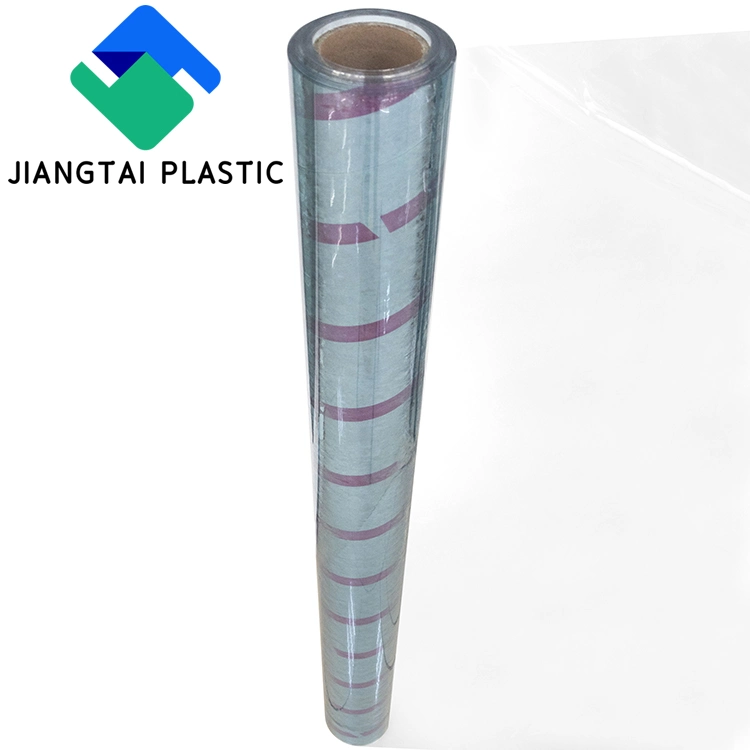 Plástico Jiangtai película transparente super flexível em PVC macio para Tent Windows