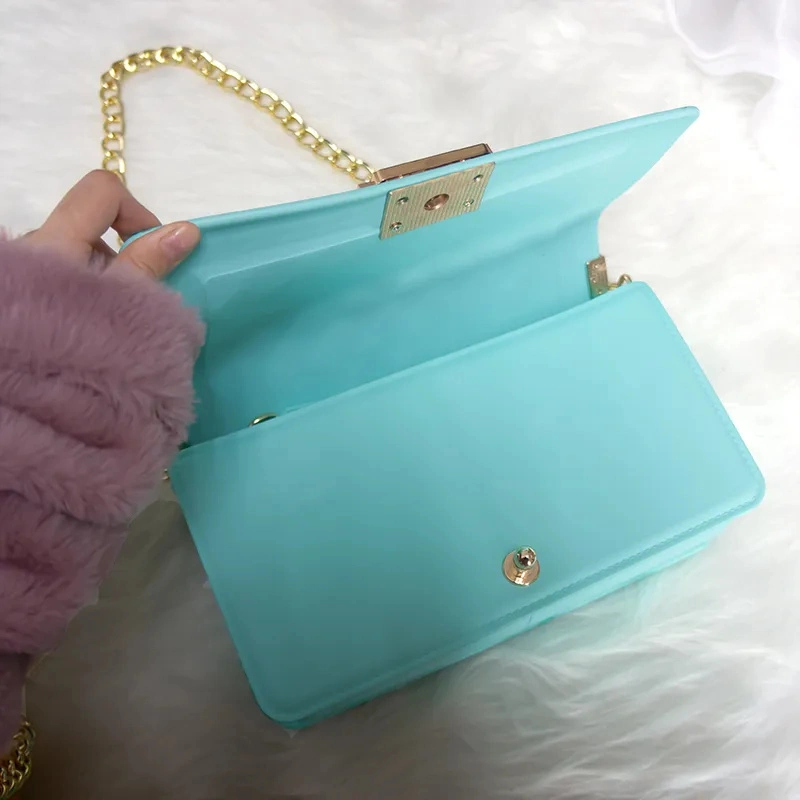 Wholesale/Supplier Women Bag Handbags Silicone PVC Shoulder Handbag Jelly Bag Luxury Ladies Woman