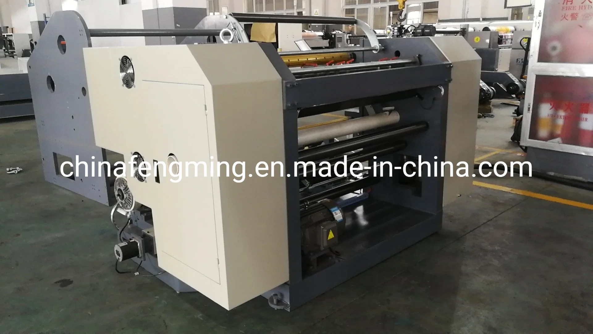 China Product/Supplier High Speed Slitting Machine for Paper, Film, Foil, Kraft Paper