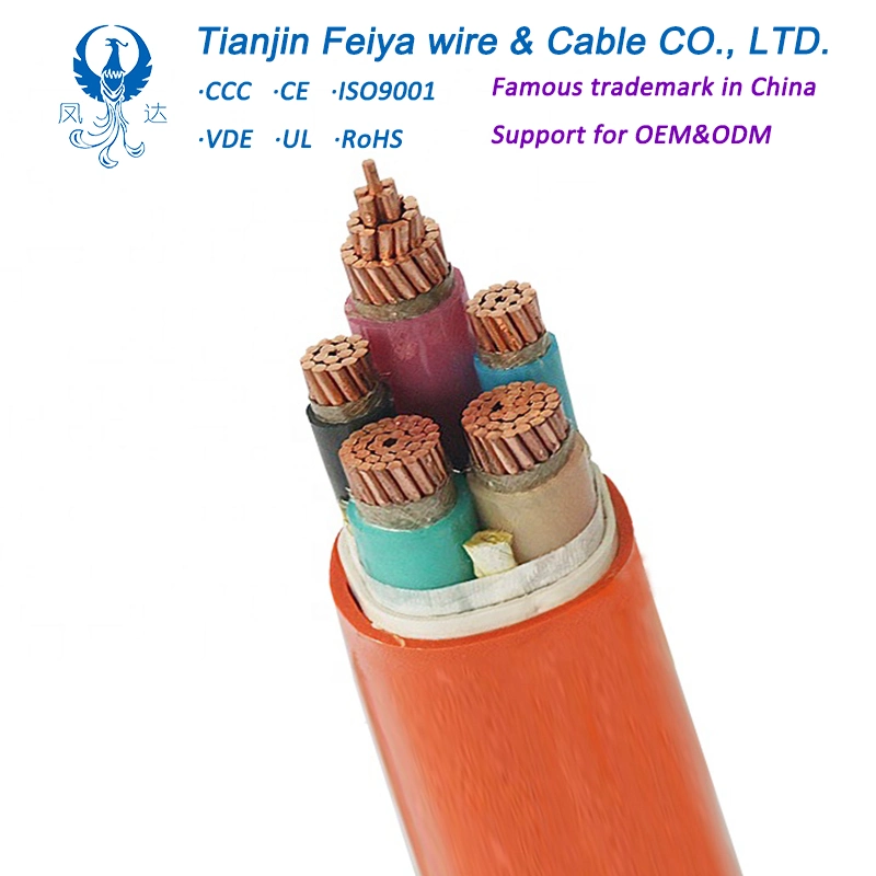 PVC Heating Cable Type 409 Composite Screened Power Cores 3X15 with a Single Extensible Pilot Open-Cut Mine Cable