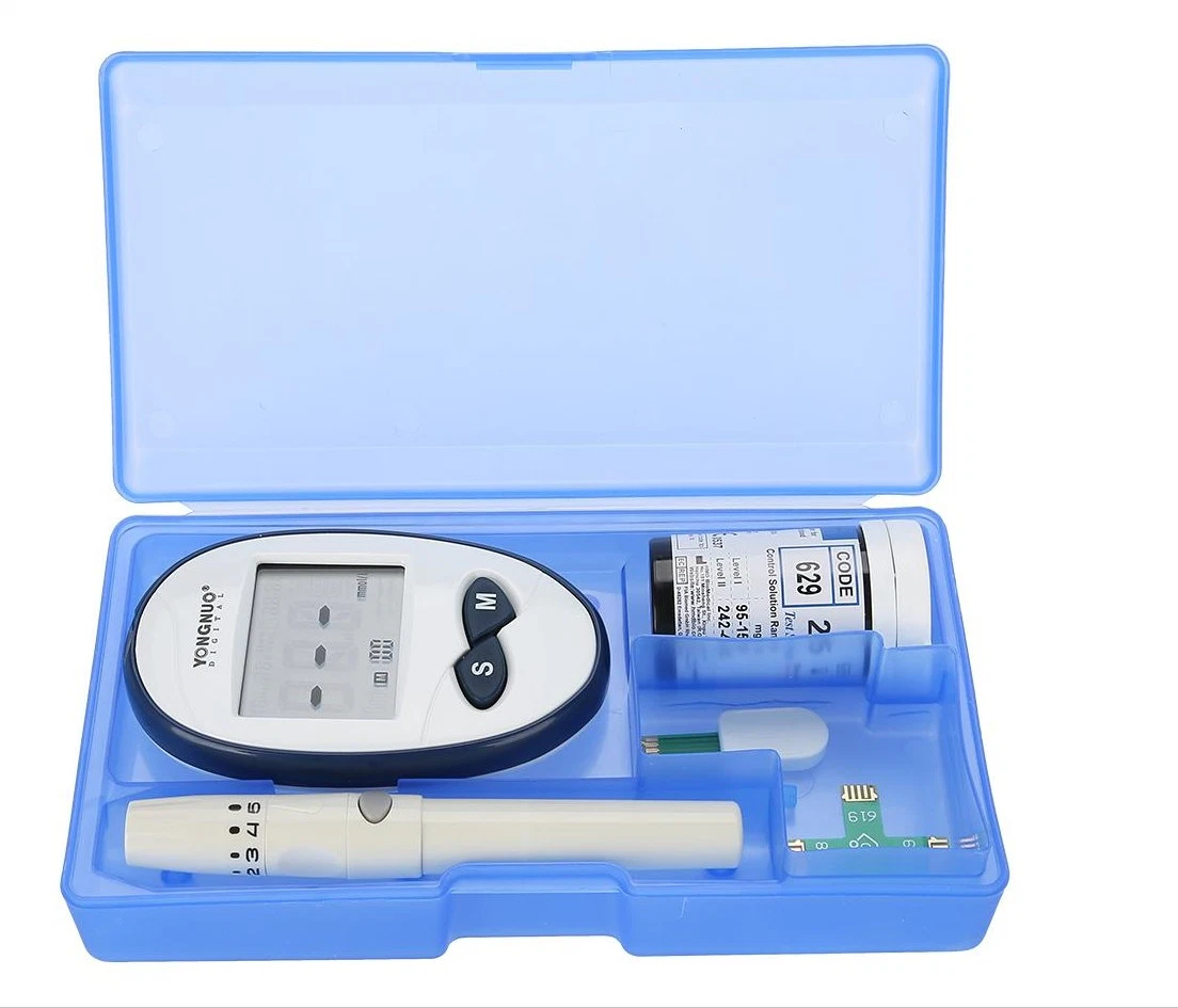 Digital LCD Display Hospital Electronic Blood Glucose Meter Accu Check Glucometer