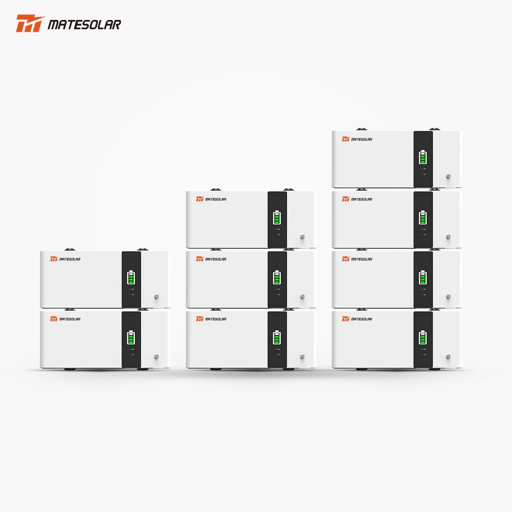 Mate Batteries Lifepo4 Powerwall 48V 51.2V 100Ah 300Ah 10Kwh Lithium Ion Solar Battery Packs