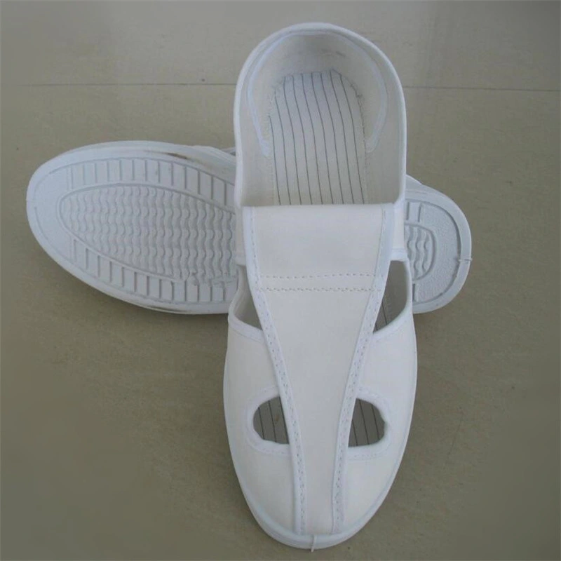 PCB Worker ESD White Mesh Shoes